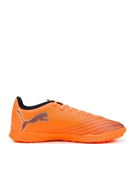PUMA ULTRA 6 PLAY TT JR 108544 03 HEAT FIRE/BLACK/GLOWINHG RED