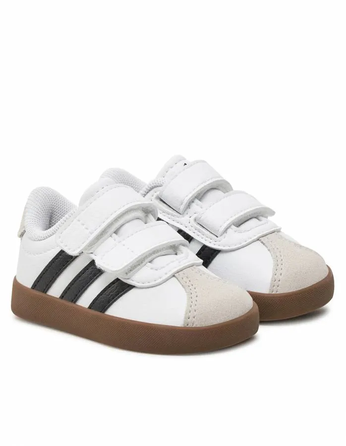 ADIDAS VL COURT 3.0 CF I NF ID9157 FTWWHT/CBLACK/GREONE