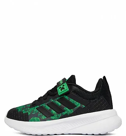 ADIDAS MINECRAFT FORTARUN JR1943 CBLACK/CBLACK/FTWWHT