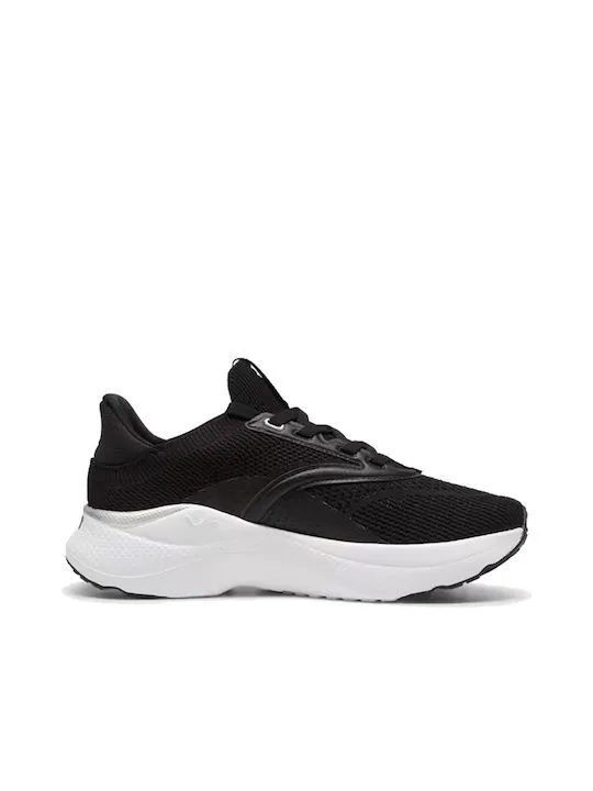 PUMA SOFTRIDE MAYVE W 310160-01 RUNNING BLACK/WHITE