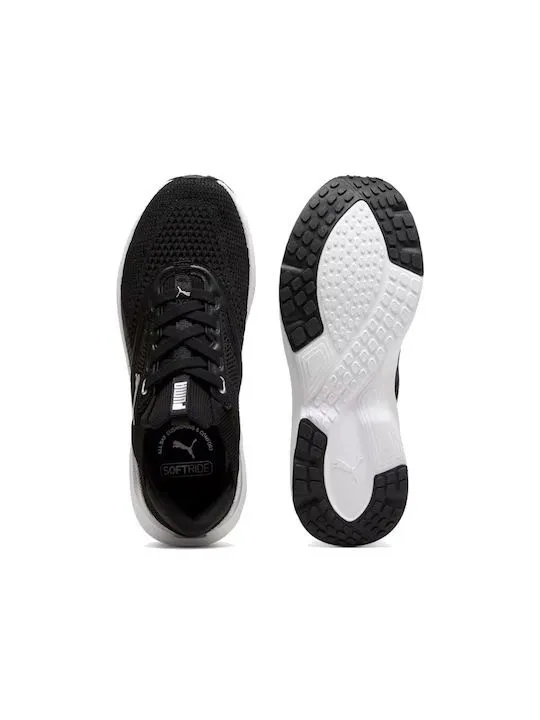PUMA SOFTRIDE MAYVE W 310160-01 RUNNING BLACK/WHITE