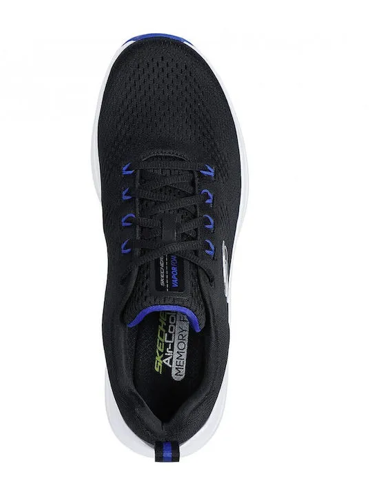 SKECHERS VAPOR FOAM  232625-BKBL BLACK/BLUE