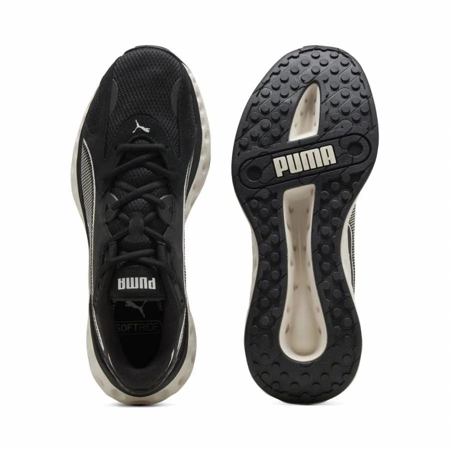PUMA SOFTRIDE FREQUENCE 310500 16 BLACK/WARM WHITE