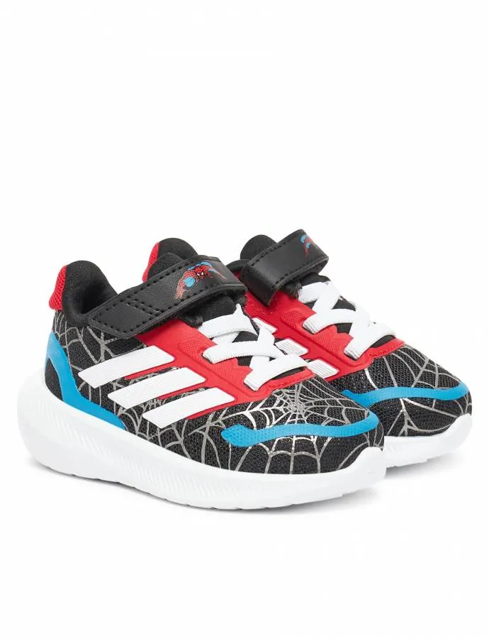 ADIDAS RUNFALCON SPIDERMAN JR5661 CBLACK/FTWWHT/PURRUB