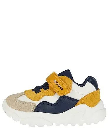 GEOX B CIUFCIUF B B455RB 0FU22 CQ62P TAUPE/OCHREYELLOW SNEAKERS CASUAL