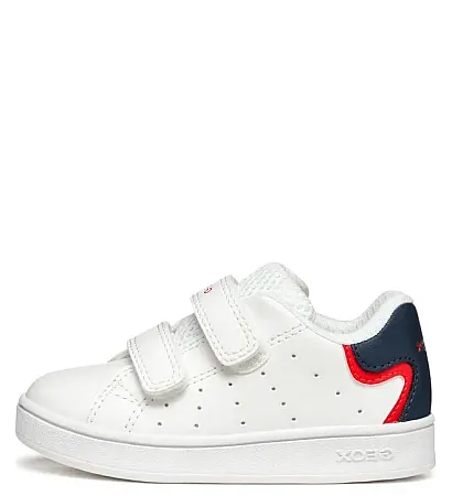 GEOX B ECLYPER A B365LA 000BC C0653 WHITE/MULTICOLOR  SNEAKERS  CASUAL S