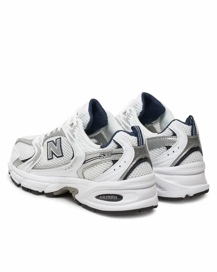 NEW BALANCE 530 MR530SG WHITE/SILVER