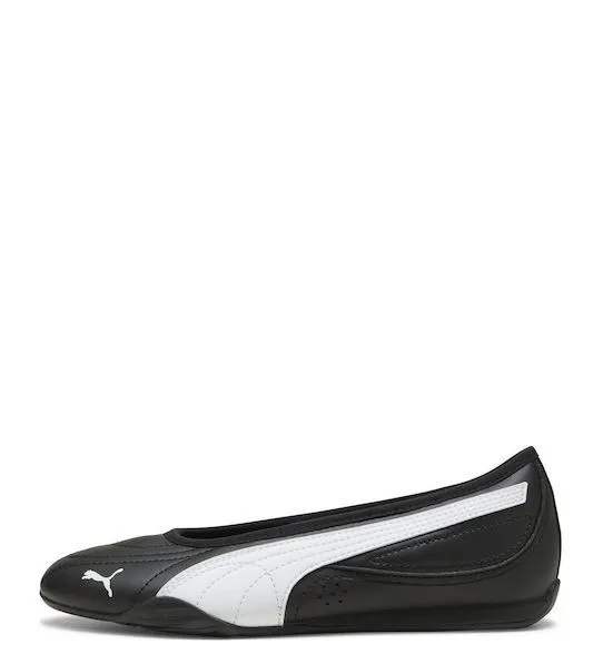 PUMA CATCH SOLEIL BALLERINA 404642 02 BLACK/WHITE