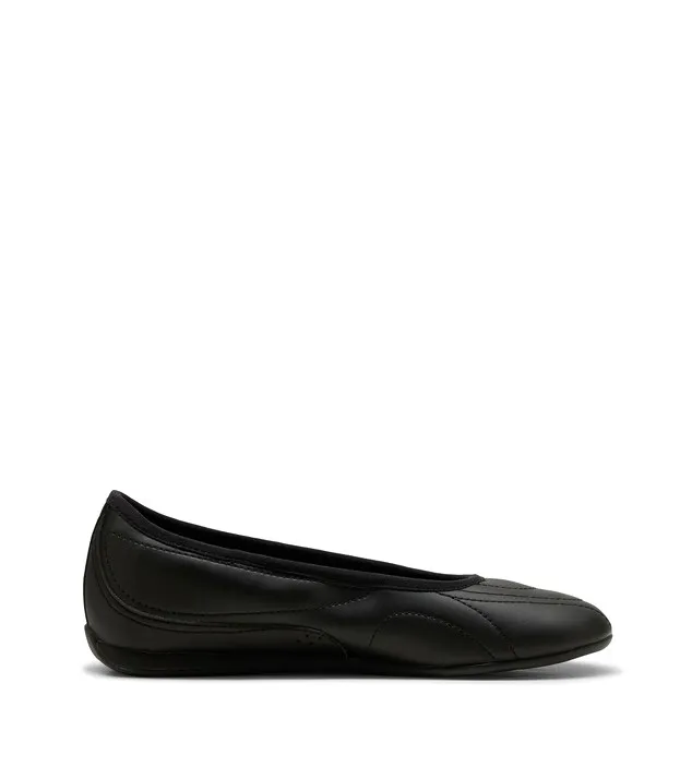PUMA CATCH SOLEIL BALLERINA 404642 02 BLACK/WHITE