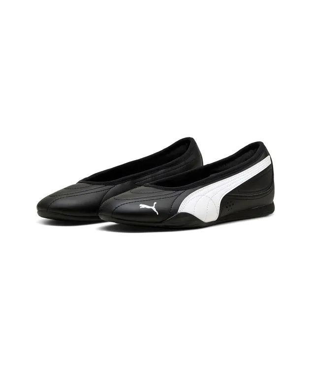 PUMA CATCH SOLEIL BALLERINA 404642 02 BLACK/WHITE