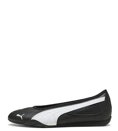 PUMA CATCH SOLEIL BALLERINA 404642 02 BLACK/WHITE