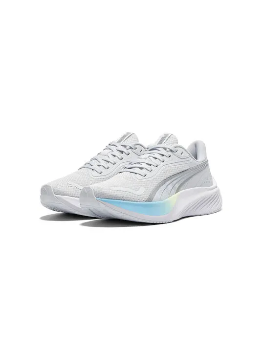 PUMA POUNCE LITE WNS RUNNING 310778 38 SILVER MIST/VID BLUE/APPLE