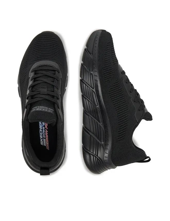 SKECHERS BOBS B FLEX HI - FLYING HI 117385/BBK BLACK/BLACK
