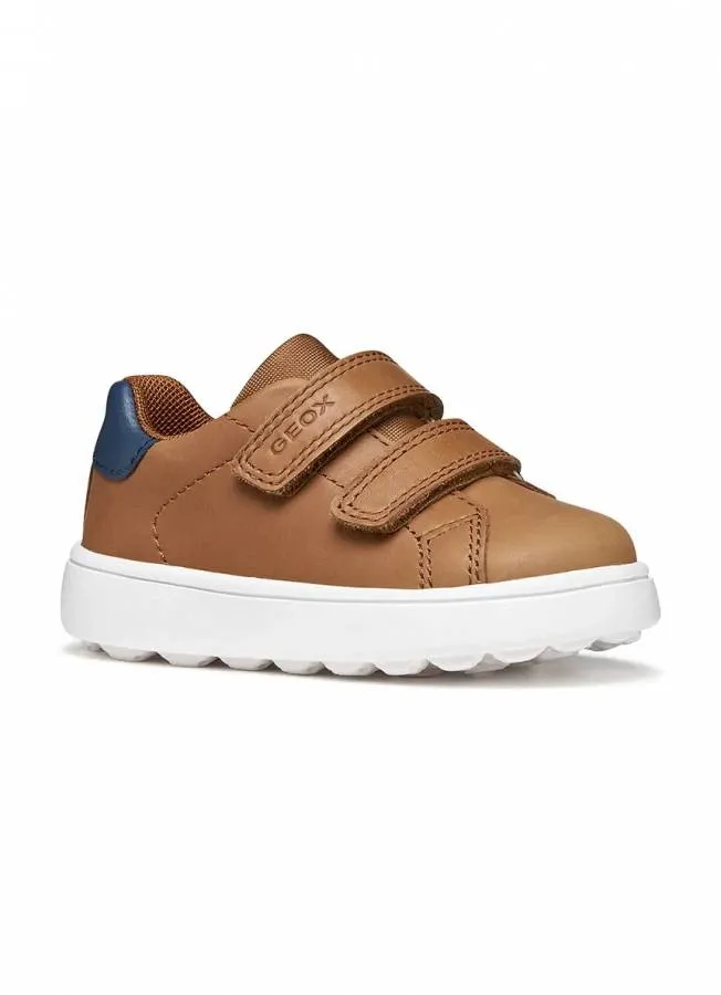 GEOX B MINICUB B656TA 0CL54 C6176 COGNAC/NAVY  SNEAKERS  CASUAL