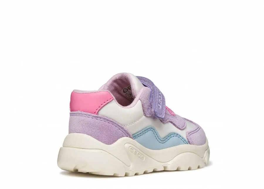 GEOX B CIUFCIUF B B455QB 0FU22 C1022 OFF WHITE/ROSE SNEAKERS CASUAL