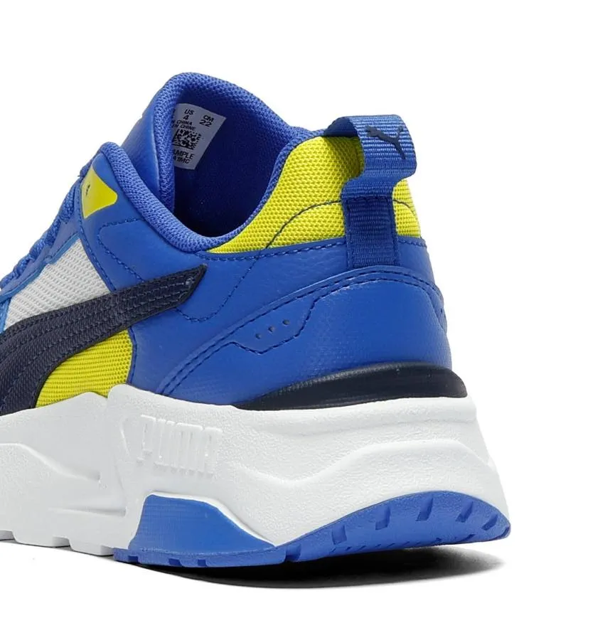 PUMA TRINITY 2 LT JR 403703 10 GRAY/NAVY/ROYALSAPPHIRE