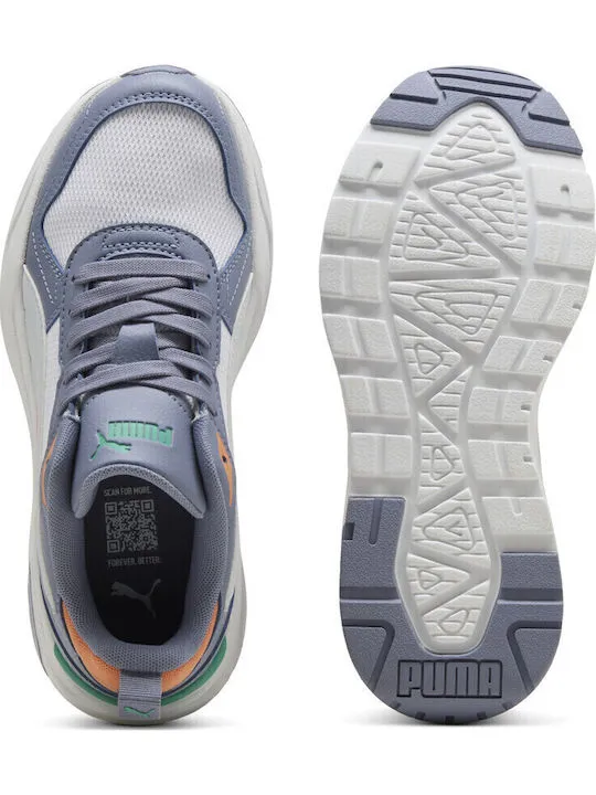 PUMA TRINITY 2 LT JR 403703 09 WHITE/SILVER MIST/GRAY SKY