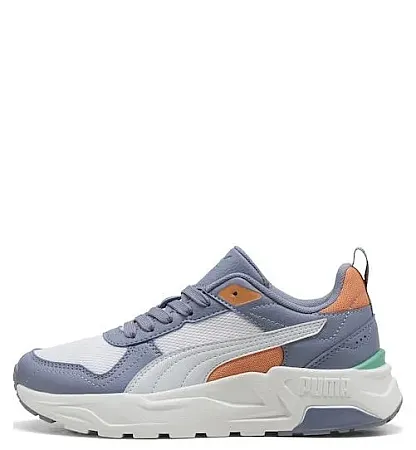 PUMA TRINITY 2 LT JR 403703 09 WHITE/SILVER MIST/GRAY SKY