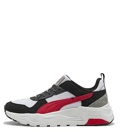 PUMA TRINITY 2 LT MID 90S JR 406073 01 WHITE/RED/BLACK