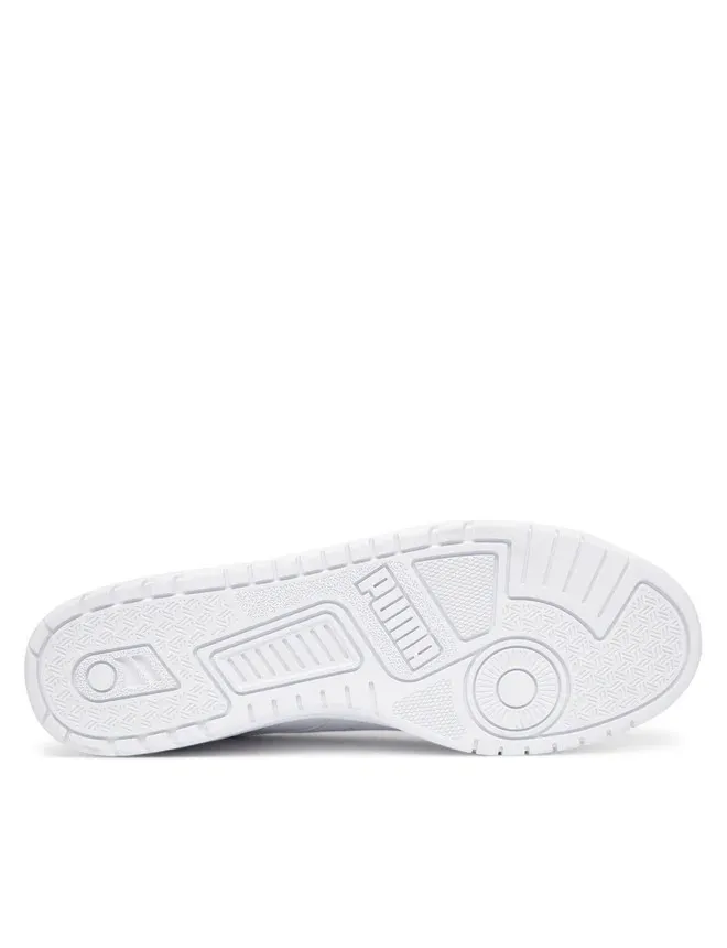 PUMA SHUFFLE DOWNTOWN 402596 01 WHITE/WHITE/GOLD
