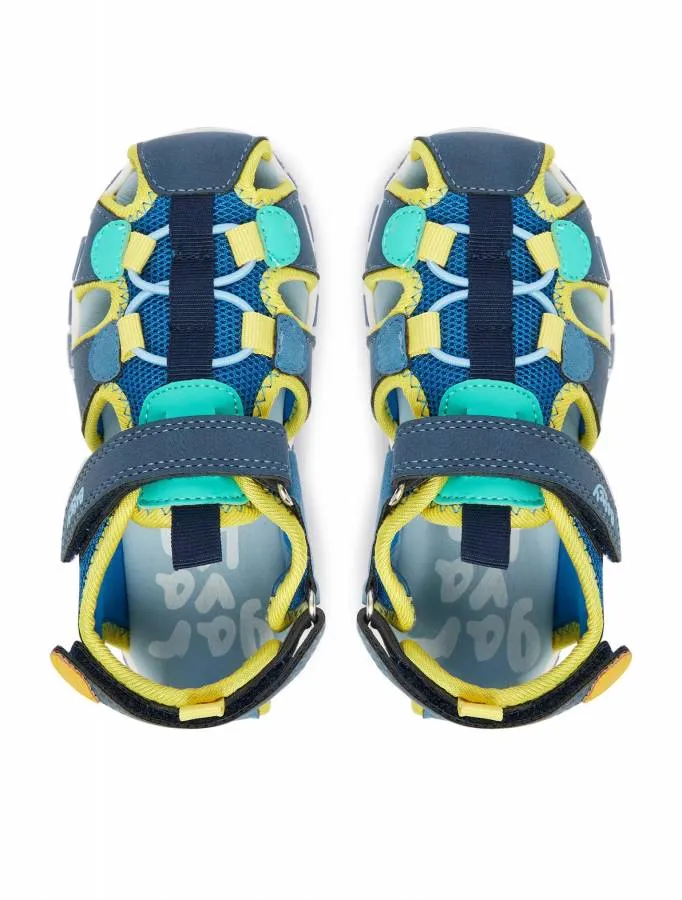 GARVALIN SANDALIA BLUEY TREKKING 262858-A008 BLUE/YELLOW