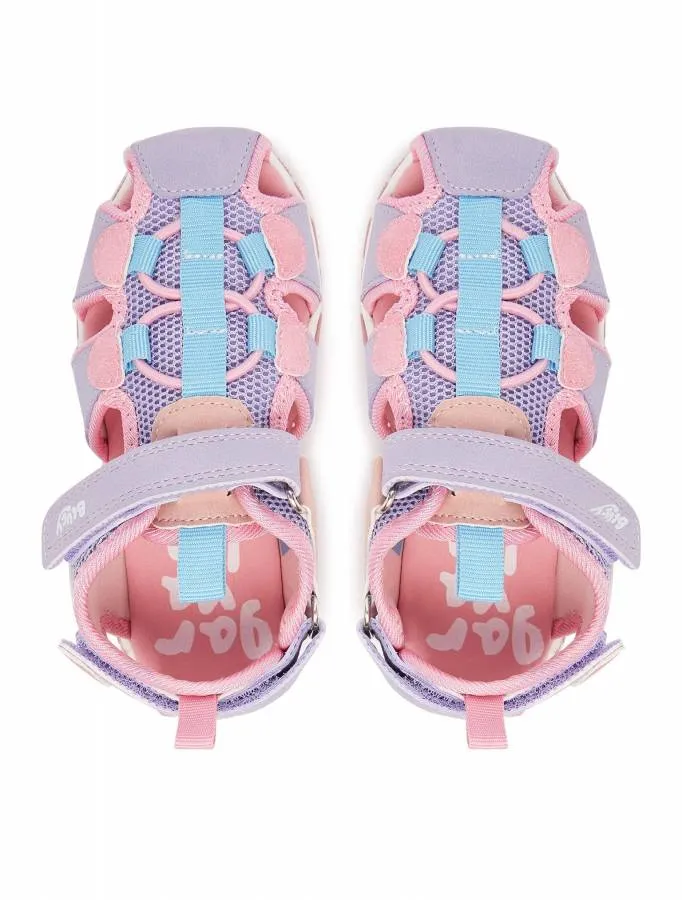 GARVALIN SANDALIA BLUEY TREKKING 262858-B032 PINK/LILA
