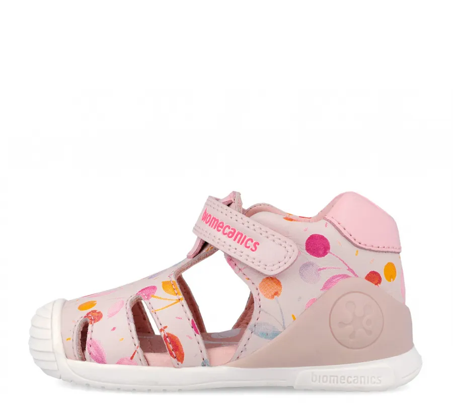 BIOMECANICS SANDALIA ESTAMPADA FIRST STEP 262104-A779 PINK/MULTI