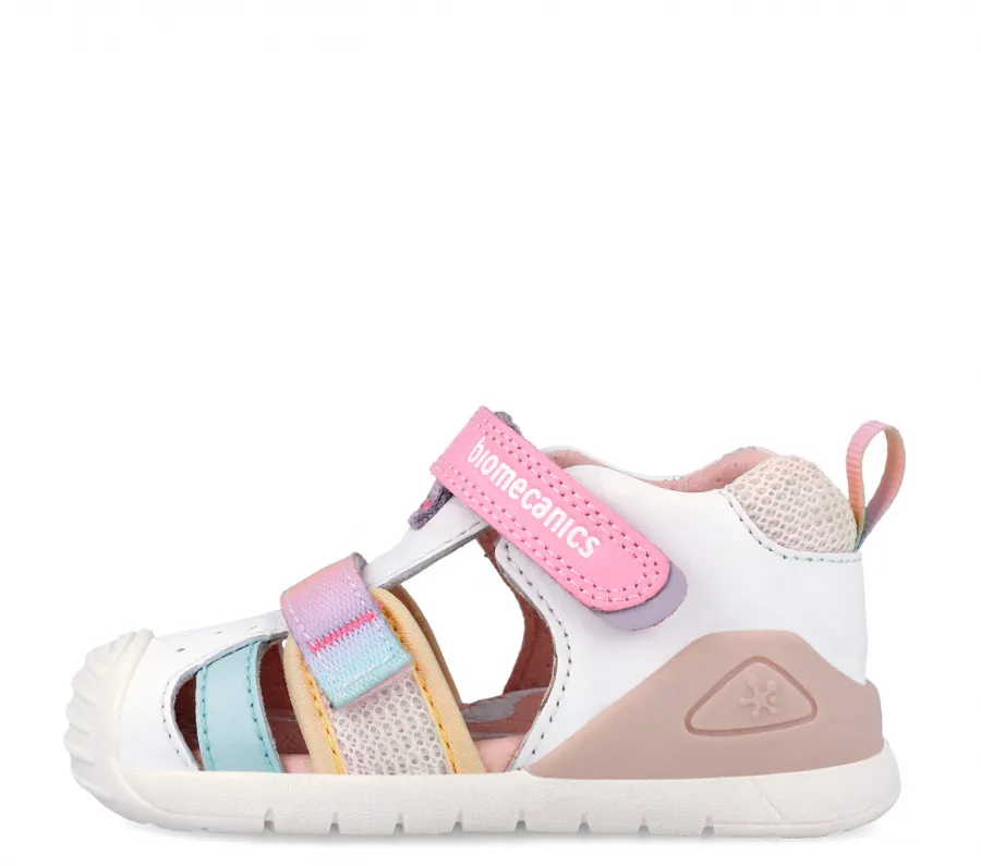 BIOMECANICS FIRST STEP SANDALIA URBAN 262111-C310 WHITE/MULTICOLOR