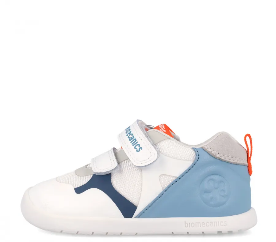 BIOMECANICS FIRST STEP SNEAKER 262165-B057 WHITE/NAVY