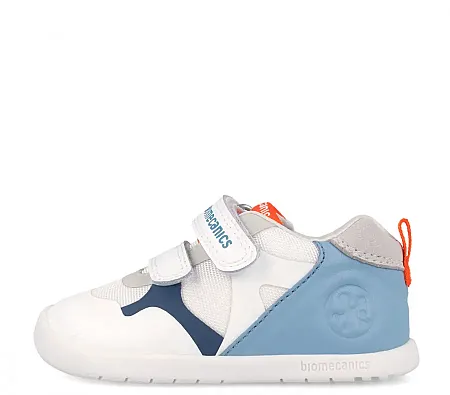 BIOMECANICS FIRST STEP SNEAKER 262165-B057 WHITE/NAVY