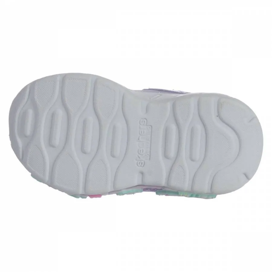 SKECHERS S LIGHTS LIL BUTTERFLY BLISS 303066N/LVMT LEVENDER/MULTI
