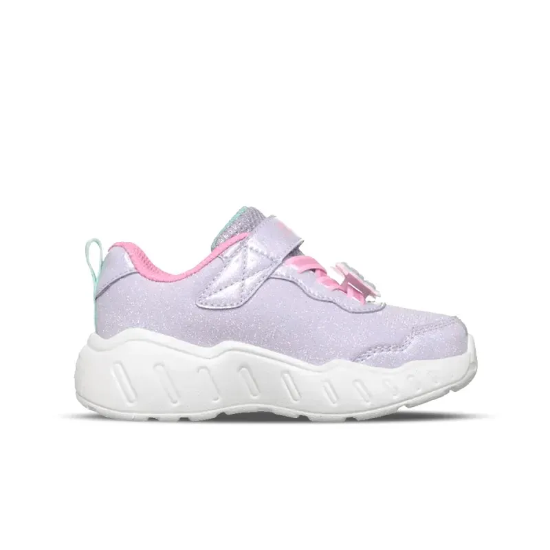SKECHERS S LIGHTS LIL BUTTERFLY BLISS 303066N/LVMT LEVENDER/MULTI
