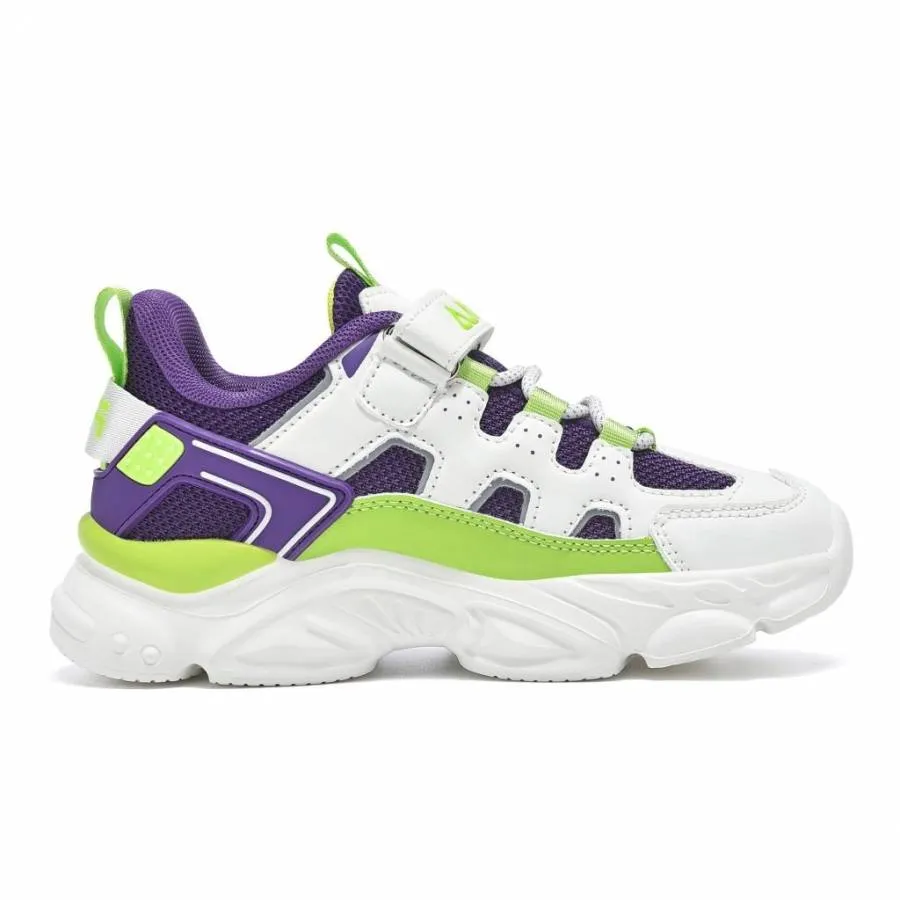FILA MEMORY SPINEL 3V KIDS SNEAKERS 3YF33002-816 WHITE/PURPLE/GREEN