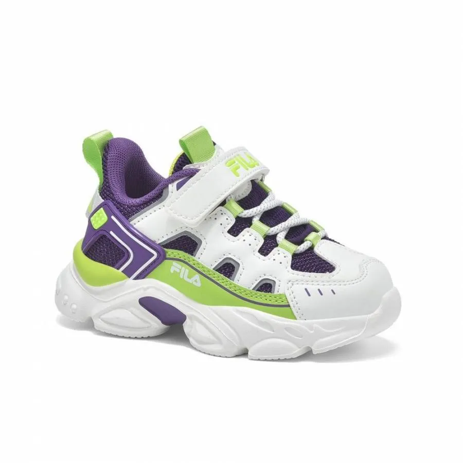 FILA MEMORY SPINEL 3V INF SNEAKERS 7YF33002 816 WHITE/PURPLE/GREEN