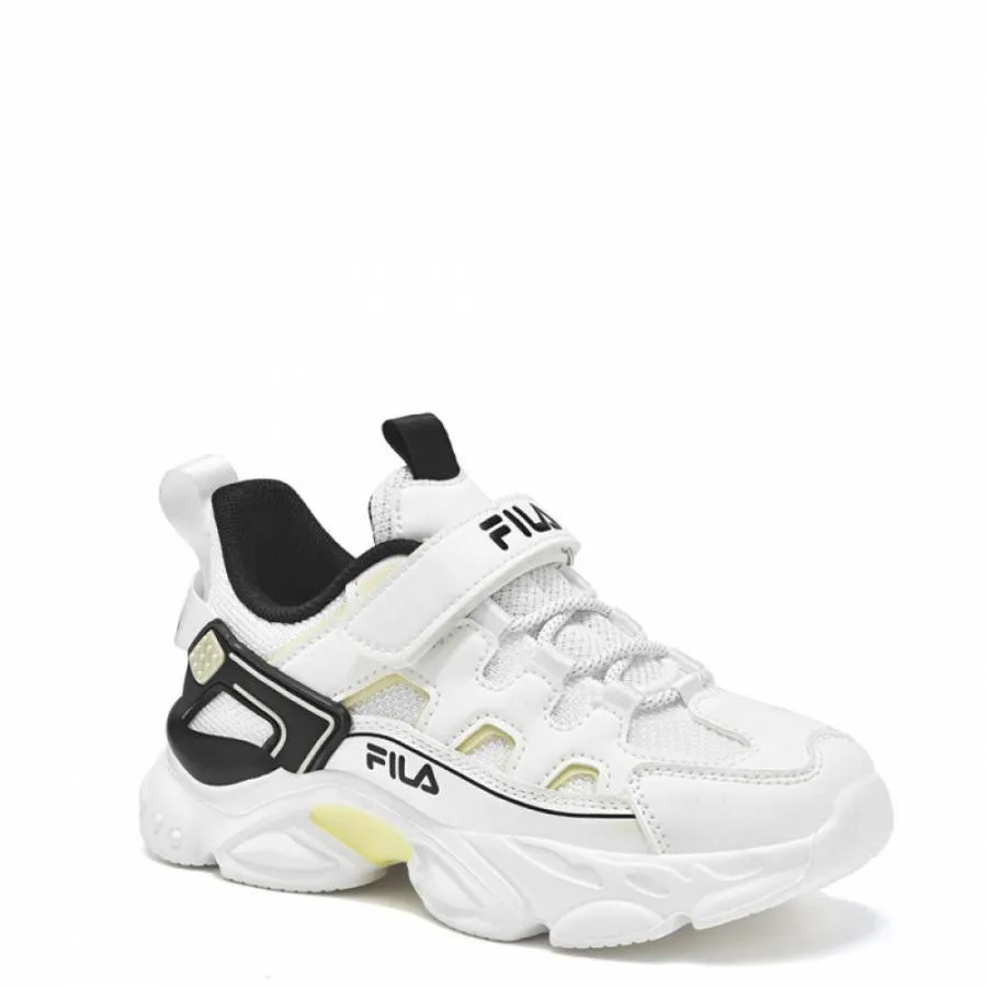 FILA MEMORY SPINEL 3V KIDS SNEAKERS 3YF33002-101 WHITE/BLACK