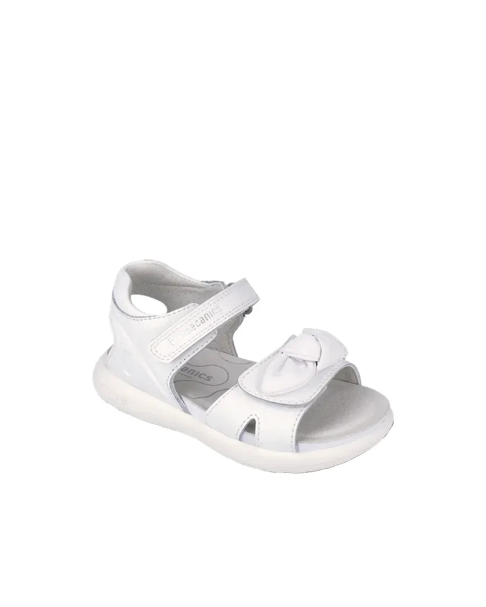 BIOMECANICS SANDALIA LAZO 262208-C050  LEATHER WHITE