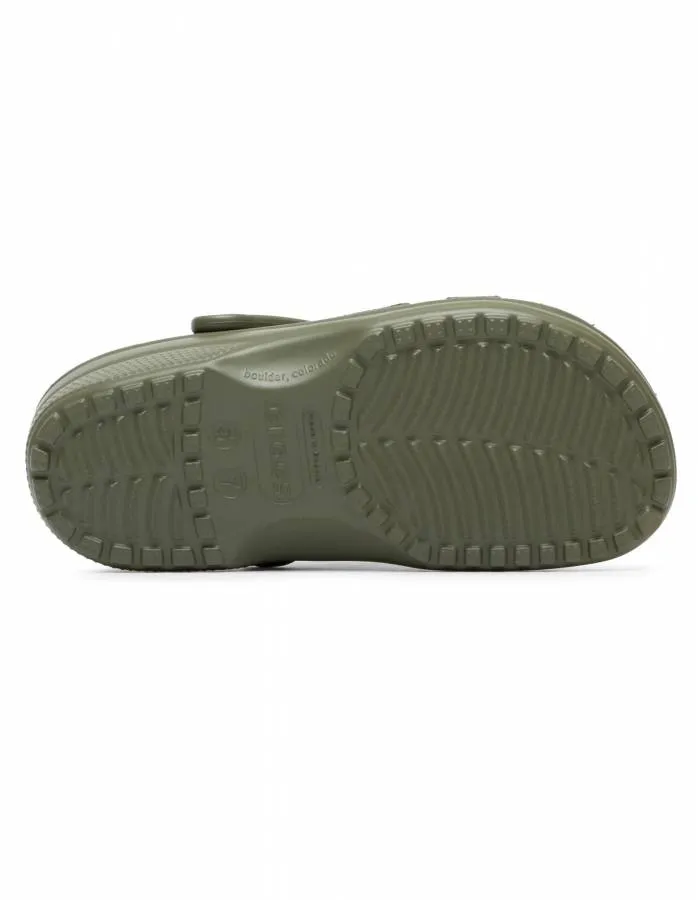 CROCS CLASSIC CLOG 10001-309 ARMY GREEN
