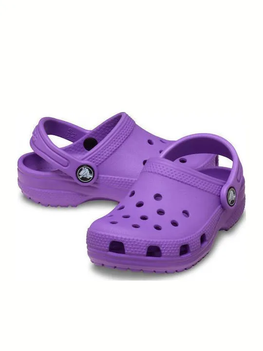 CROCS CLASSIC CLOG T 206990-510 PURPLE