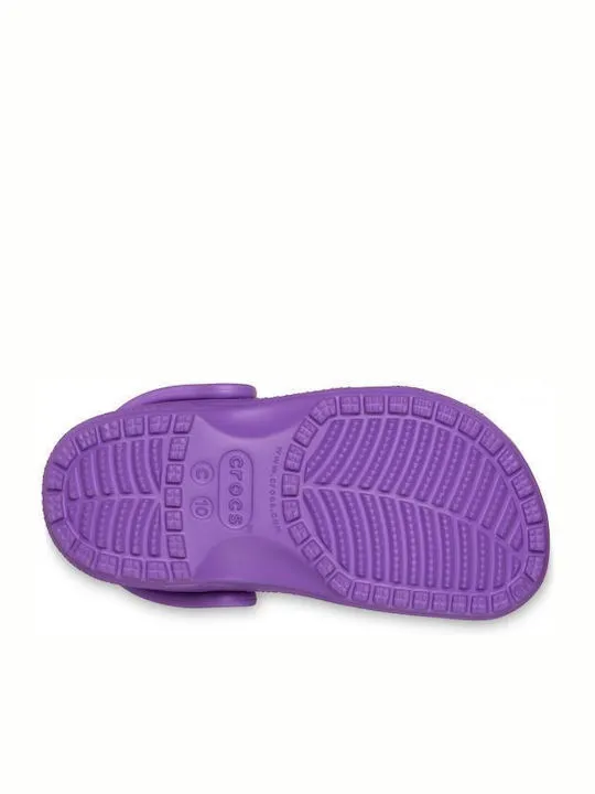 CROCS CLASSIC CLOG T 206990-510 PURPLE