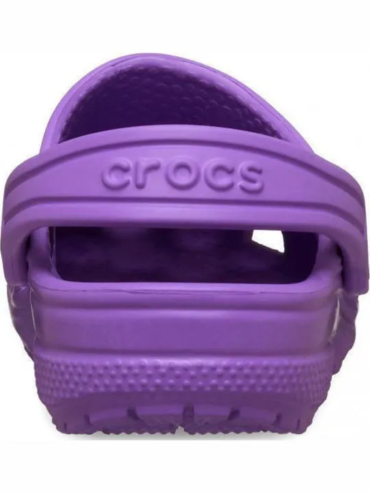 CROCS CLASSIC CLOG T 206990-510 PURPLE