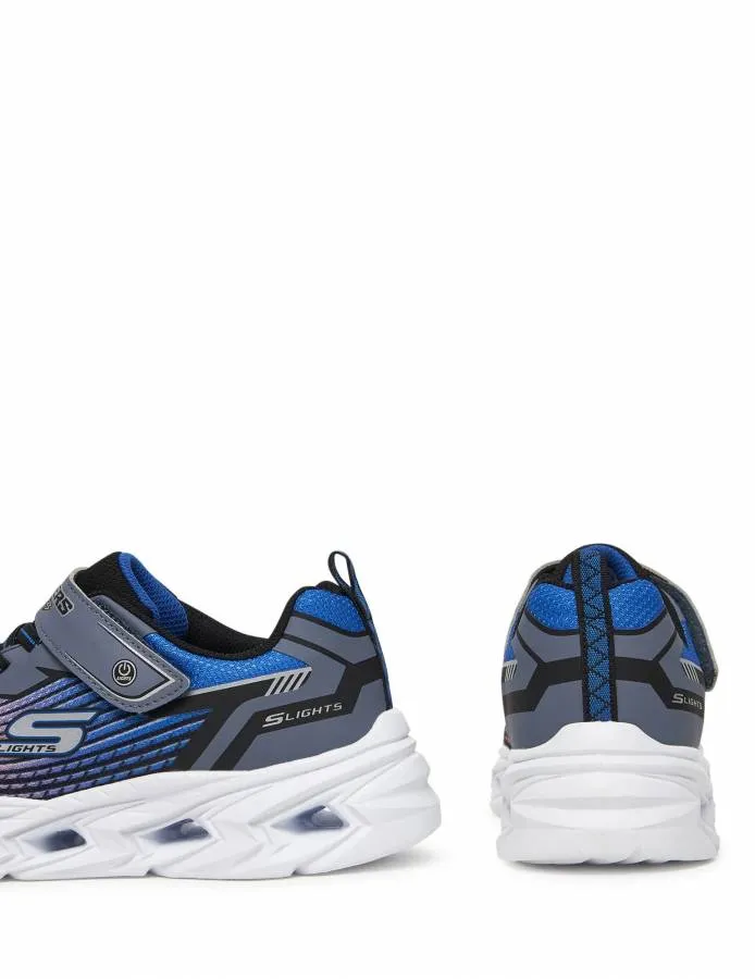 SKECHERS SLIGHTS VORTEX 3.0 400590L-BBOR GREY/BLACK/BLUE