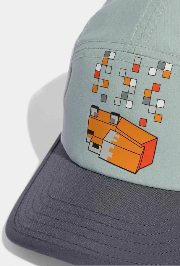 ADIDAS CAP KIDS MINECRAFT KA9883 WOSA/WHITE/AUON