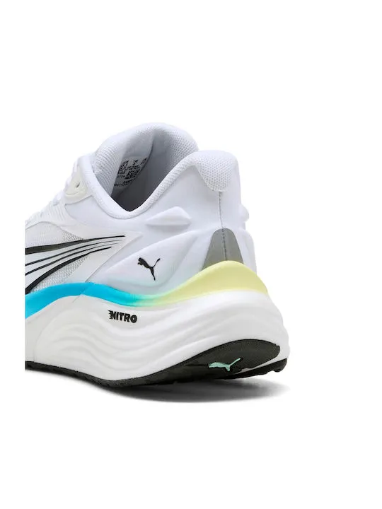 PUMA ELECTRITY NITRO 4 JR 401508 03 WHITE/MIND MELT/SP BLUE