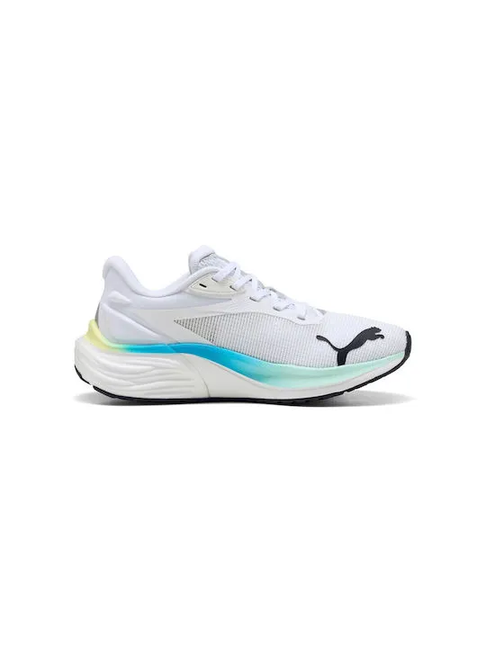 PUMA ELECTRITY NITRO 4 JR 401508 03 WHITE/MIND MELT/SP BLUE