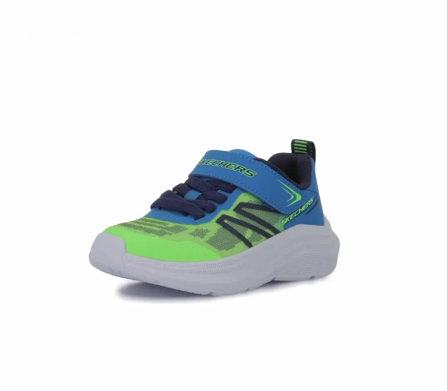 SKECHERS MICROSPEC VELOCITY 404125L/LMBL LIME/BLUE