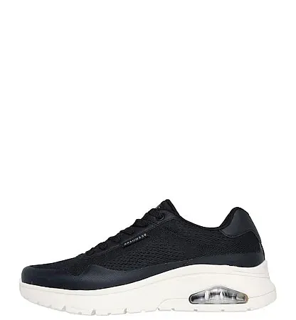 SKECHERS UNO FLEX-SPRING ON AIR 183310/BLK BLACK/WHITE