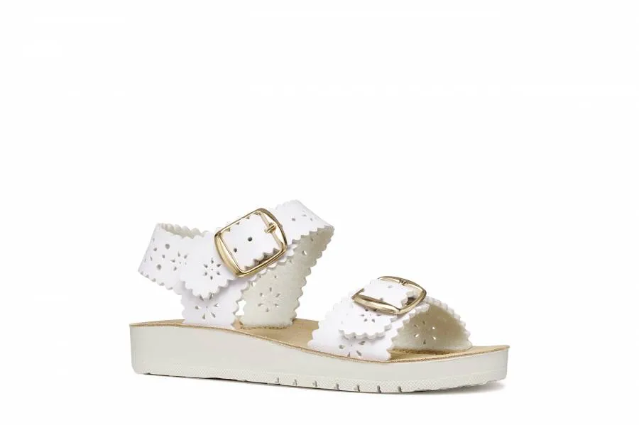 GEOX J SANDAL COSTAREI J65EAA 000BC C1000 WHITE