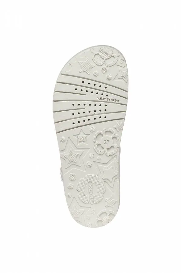 GEOX J SANDAL COSTAREI J65EAA 000BC C1000 WHITE