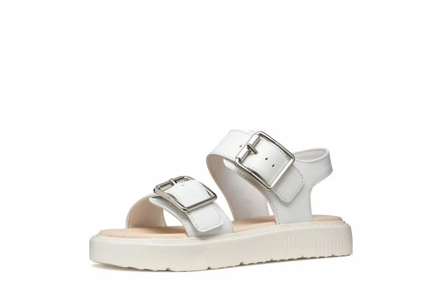 GEOX J SANDAL KODETTE H J45DBH 000BC C1000 WHITE