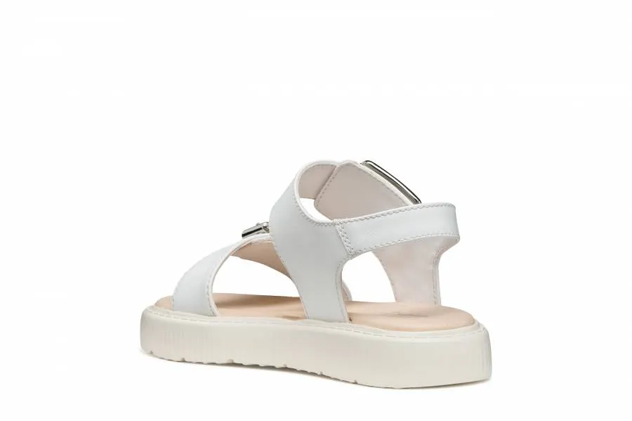 GEOX J SANDAL KODETTE H J45DBH 000BC C1000 WHITE